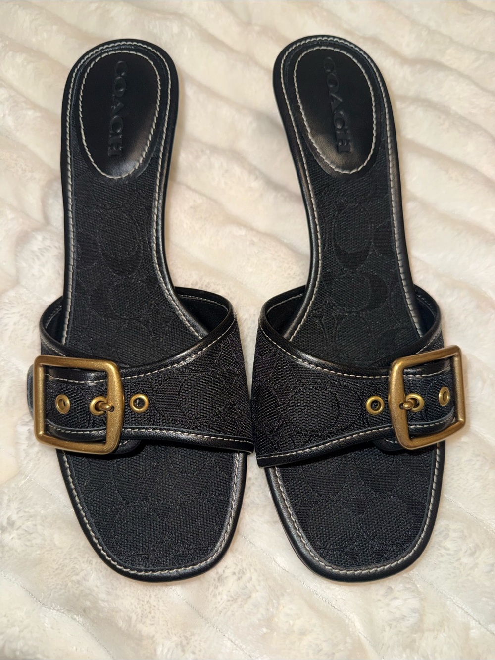Coach Margot Kitten Heels